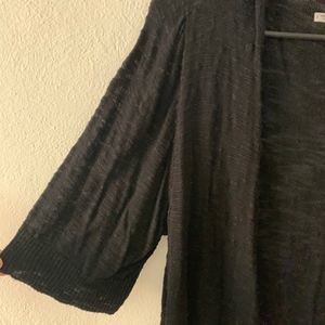 Maurices Sweaters - Black Drape Cardigan Maurices Sweaters - Black Drape Cardigan